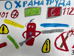 Конкурс рисунков ко Дню охраны труда среди детей сотрудников Учебного центра 2026 г